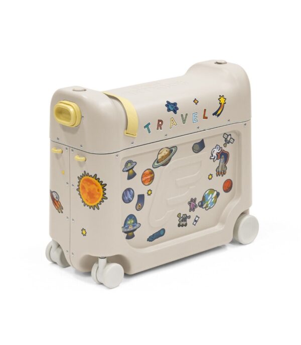 Autokreslini.lv | JETKIDS BEDBOX 2.0 ceļojumu koferis krāsa MOONGLOW WHITE bilde #1