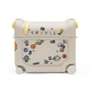Stokke JETKIDS BEDBOX 2.0 ceļojumu koferis krāsa MOONGLOW WHITE