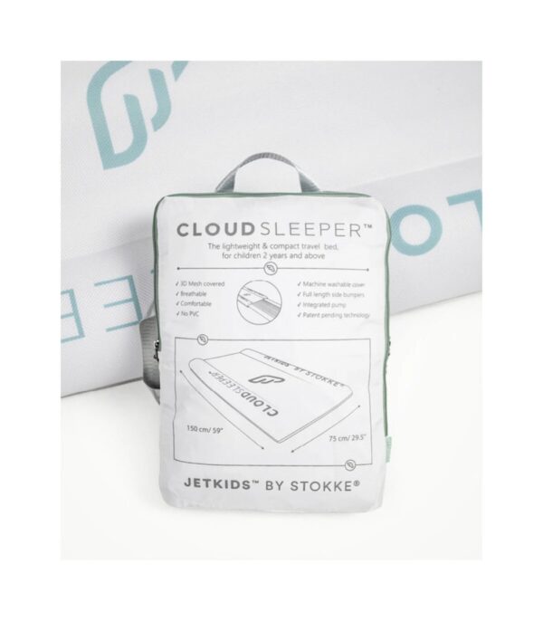 Autokreslini.lv | Jetkid Cloudsleeper ceļojumu matracis krāsa WHITE bilde #9