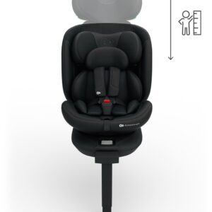 Kinderkraft I-360 2 PLUS autokrēsliņš bērniem 40-150cm krāsa Black