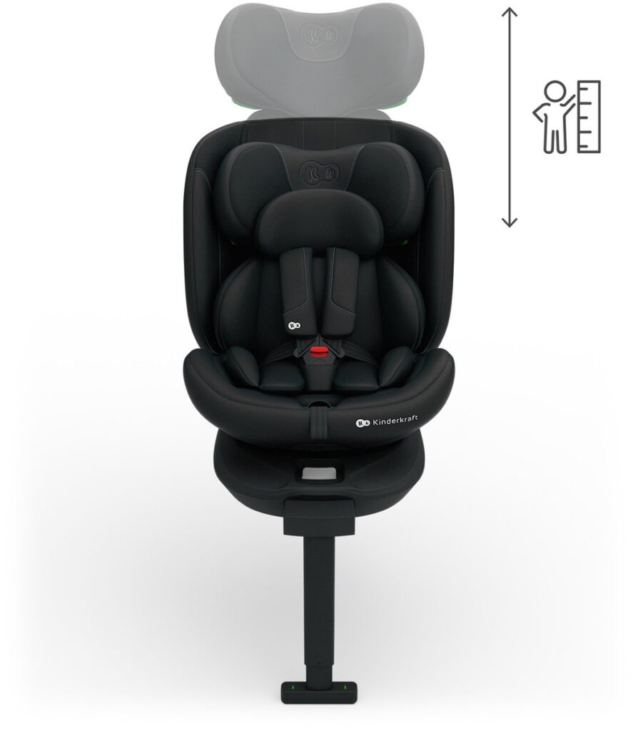 Kinderkraft I-360 2 PLUS autokrēsliņš bērniem 40-150cm krāsa Black