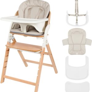 Lionelo Megan 3in1 barošanas krēsls krāsa WHITE WOOD