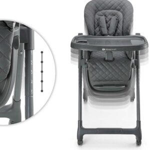 Kinderkraft TULO 3in1 barošanas krēsliņš bērniem krāsa Grey