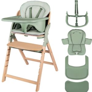 Lionelo Megan 3in1 barošanas krēsls krāsa GREEN WOOD