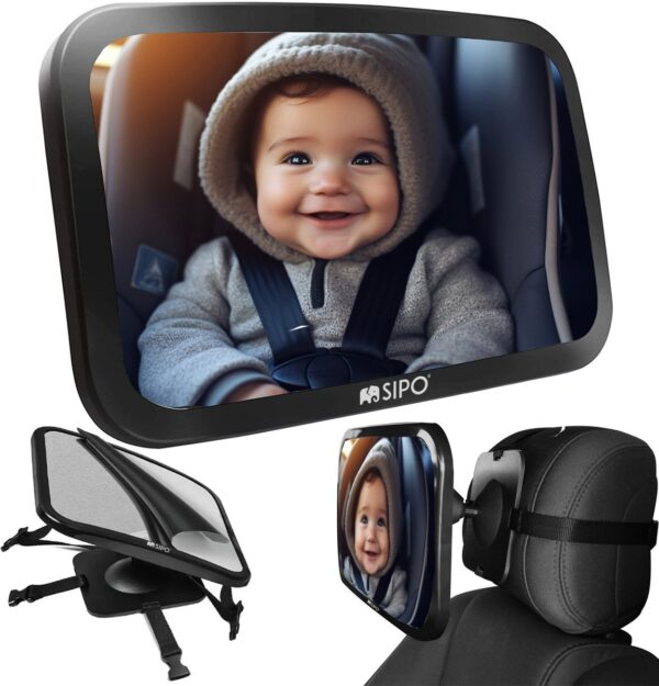 Autokreslini.lv | Car Seat Mirror mazuļu atpakaļskata spogulis bilde #5