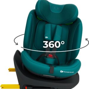 Kinderkraft I-Grow 2 PLUS autokrēsliņš bērniem 40-150cm krāsa Green