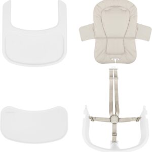 Lionelo Megan 3in1 barošanas krēsls krāsa WHITE WOOD