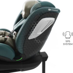 Kinderkraft I-Grow 2 PLUS autokrēsliņš bērniem 40-150cm krāsa Green