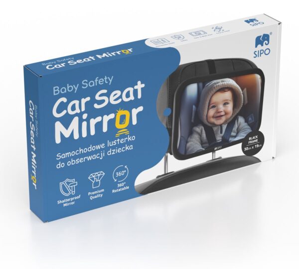 Autokreslini.lv | Car Seat Mirror mazuļu atpakaļskata spogulis bilde #7