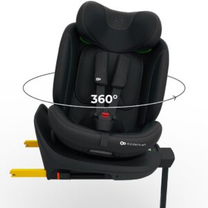 Kinderkraft I-360 2 PLUS autokrēsliņš bērniem 40-150cm krāsa Black