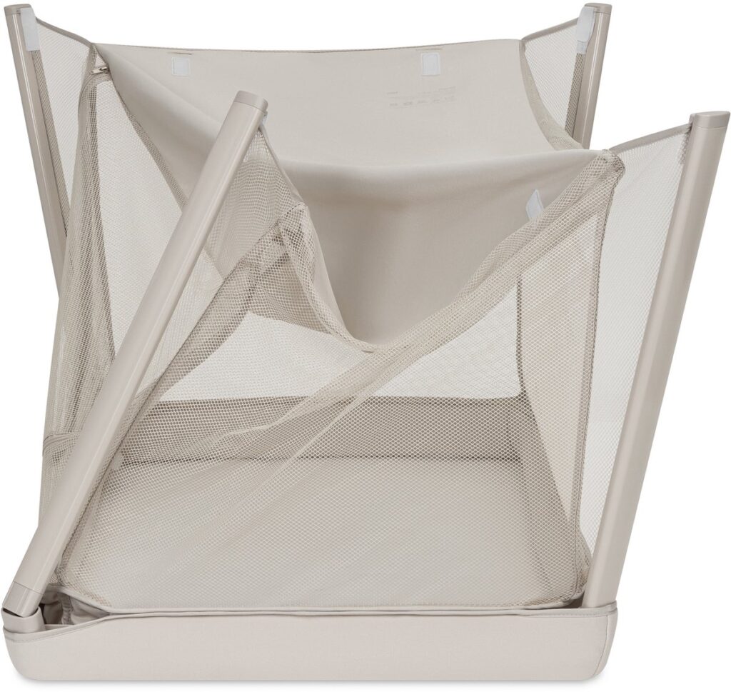 Lionelo MILA bērnu ceļojuma gultiņa krāsa BEIGE CREAM