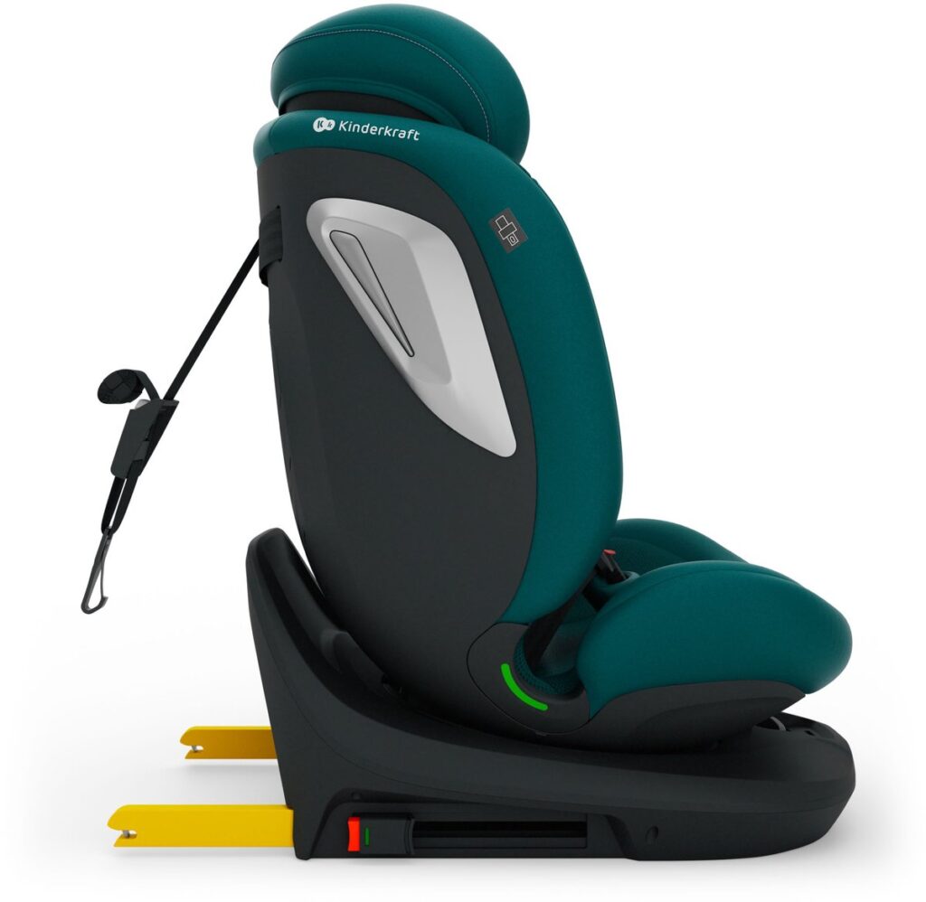 Kinderkraft I-Grow 2 PLUS autokrēsliņš bērniem 40-150cm krāsa Green