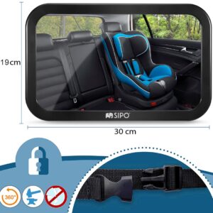 Sipo Car Seat Mirror mazuļu atpakaļskata spogulis