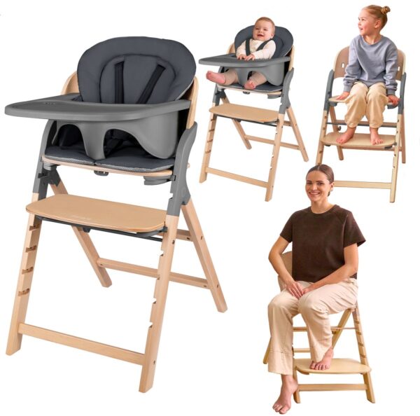 Autokreslini.lv | Megan 3in1 barošanas krēsls krāsa GREY WOOD bilde #3
