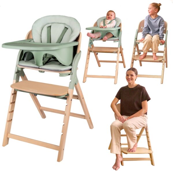 Autokreslini.lv | Megan 3in1 barošanas krēsls krāsa GREEN WOOD bilde #3
