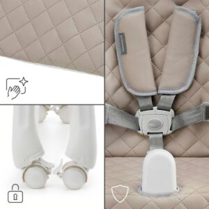Kinderkraft TULO 3in1 barošanas krēsliņš bērniem krāsa Beige