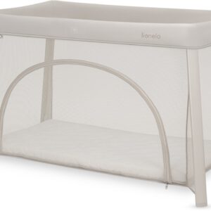 Lionelo MILA bērnu ceļojuma gultiņa krāsa BEIGE CREAM