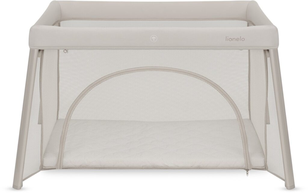Lionelo MILA bērnu ceļojuma gultiņa krāsa BEIGE CREAM