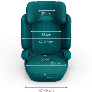 Kinderkraft Xpand 2 PRO autokrēsliņš bērniem 100-150cm krāsa Green