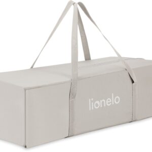 Lionelo MILA bērnu ceļojuma gultiņa krāsa BEIGE CREAM