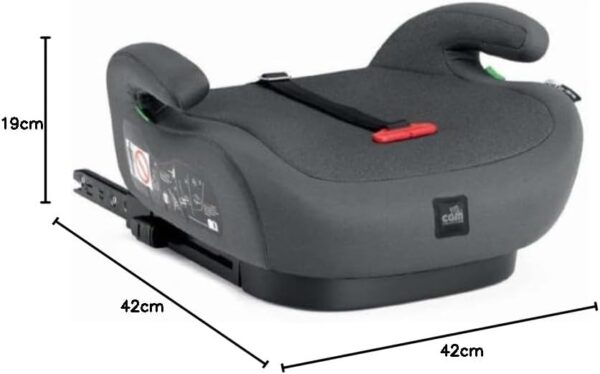 Autokreslini.lv | VISTA I-Size Booster Isofix auto paliktnis bērniem 125-150cm krāsa Black bilde #9