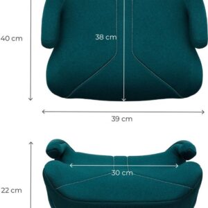 Kinderkraft I-Boost 2 auto paliktnis bērniem 125-150cm krāsa Green