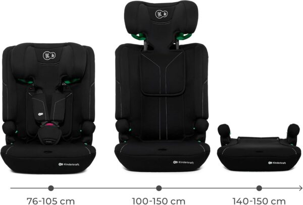 Autokreslini.lv | i-Comfy I-Size autokrēsliņš bērniem 76-150cm krāsa Black bilde #5
