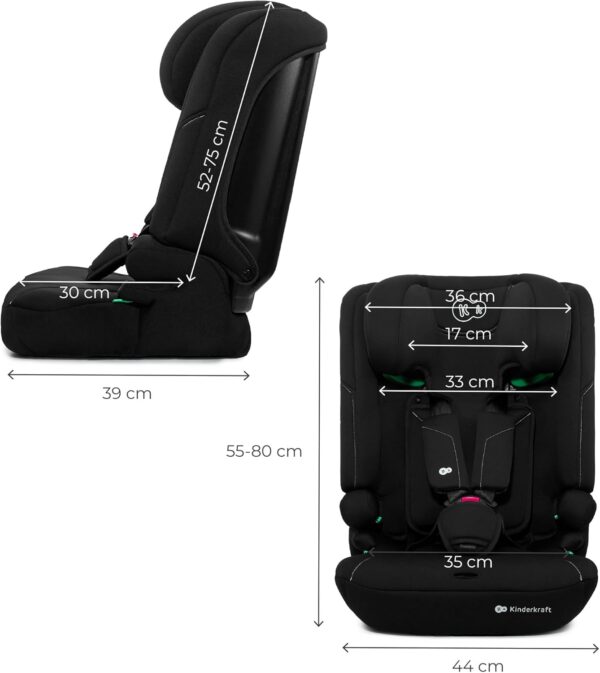 Autokreslini.lv | i-Comfy I-Size autokrēsliņš bērniem 76-150cm krāsa Black bilde #19