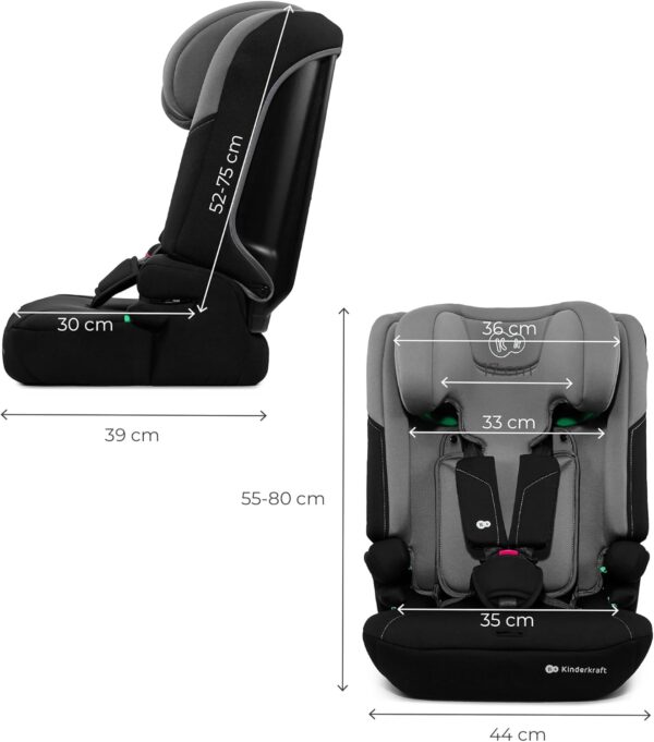 Autokreslini.lv | i-Comfy I-Size autokrēsliņš bērniem 76-150cm krāsa Grey bilde #19
