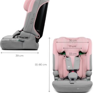 Kinderkraft i-Comfy I-Size autokrēsliņš bērniem 76-150cm krāsa Pink