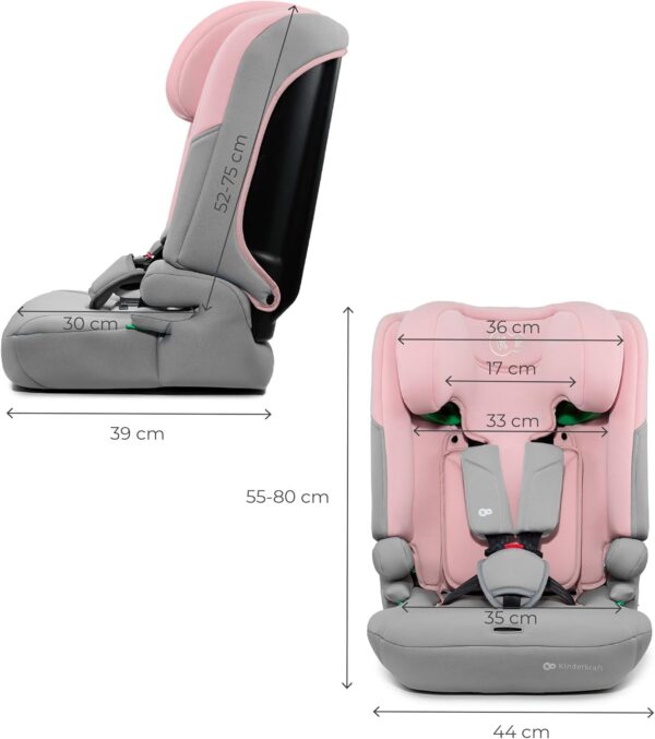 Autokreslini.lv | i-Comfy I-Size autokrēsliņš bērniem 76-150cm krāsa Pink bilde #21