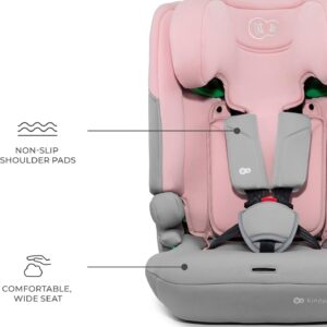 Kinderkraft i-Comfy I-Size autokrēsliņš bērniem 76-150cm krāsa Pink