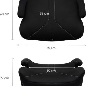 Kinderkraft I-Boost 2 auto paliktnis bērniem 125-150cm krāsa Black