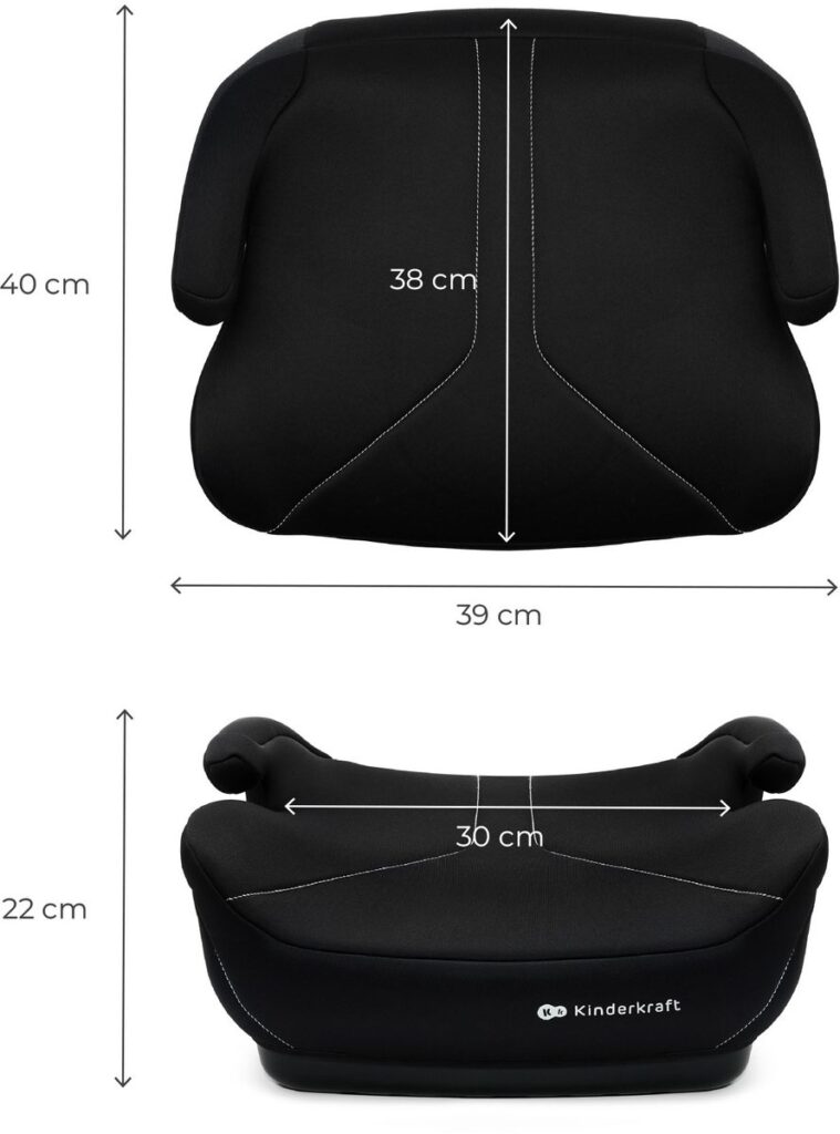 Kinderkraft I-Boost 2 auto paliktnis bērniem 125-150cm krāsa Black