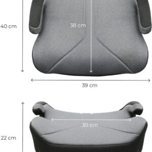 Kinderkraft I-Boost 2 auto paliktnis bērniem 125-150cm krāsa Grey