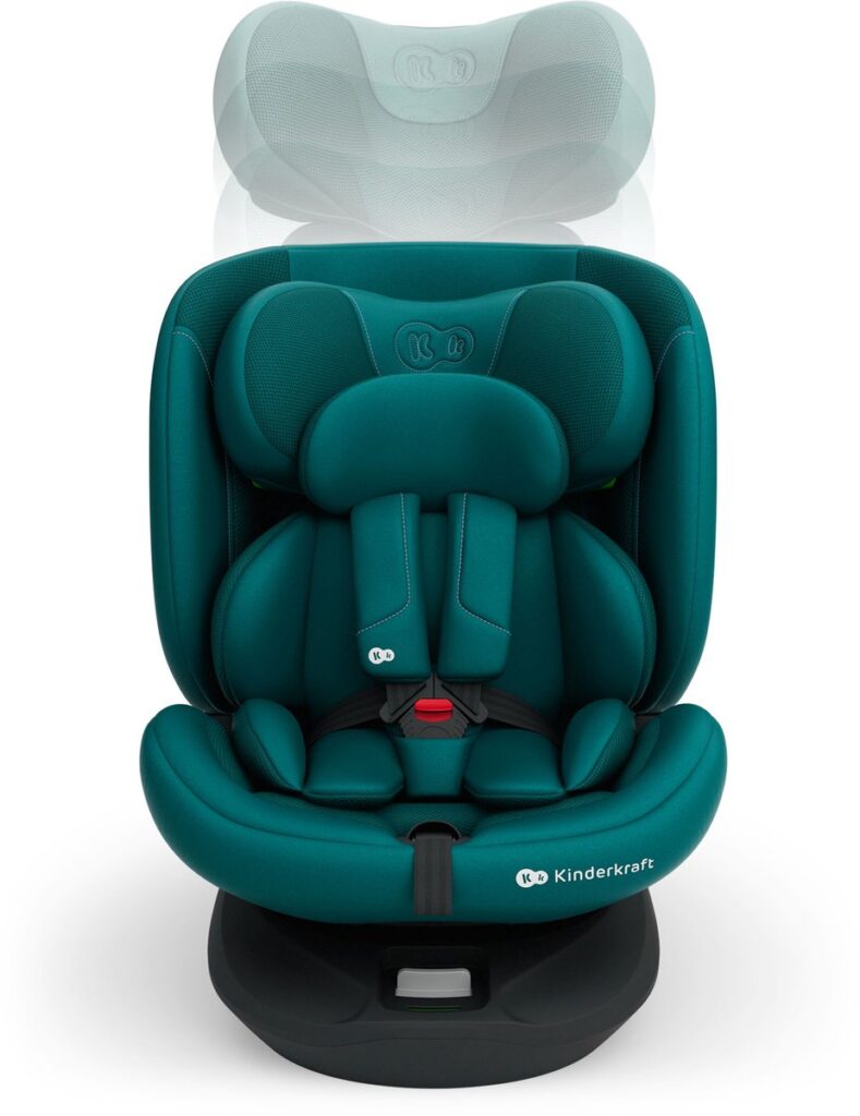 Kinderkraft I-Grow 2 PLUS autokrēsliņš bērniem 40-150cm krāsa Green