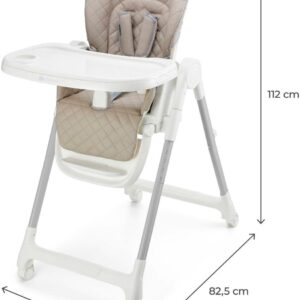 Kinderkraft TULO 3in1 barošanas krēsliņš bērniem krāsa Beige