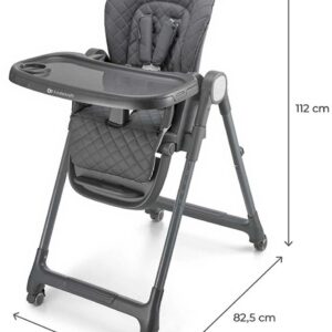 Kinderkraft TULO 3in1 barošanas krēsliņš bērniem krāsa Grey