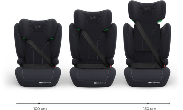 Autokreslini.lv | I-Spark 2 PLUS autokrēsliņš bērniem 100-150cm krāsa Black bilde #5