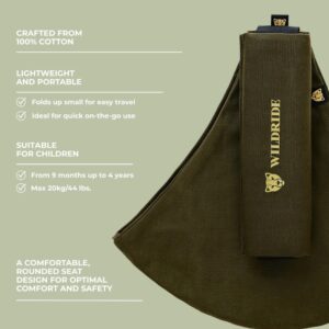 WILDRIDE MAIN bērnu pārnēsāšanas soma krāsa Army green