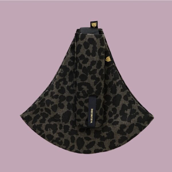 Autokreslini.lv | PRINT bērnu pārnēsāšanas soma krāsa Grey leopard bilde #1