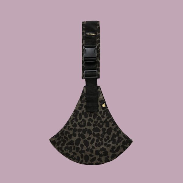 Autokreslini.lv | PRINT bērnu pārnēsāšanas soma krāsa Grey leopard bilde #3
