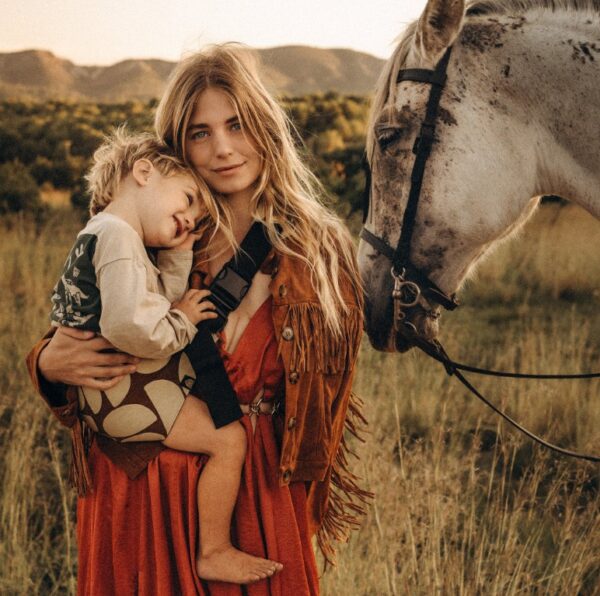Autokreslini.lv | PRINT bērnu pārnēsāšanas soma krāsa Boho bilde #13