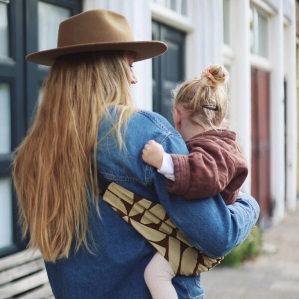 Autokreslini.lv | PRINT bērnu pārnēsāšanas soma krāsa Boho bilde #15