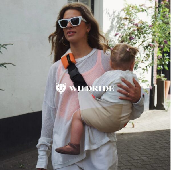 Autokreslini.lv | PRINT bērnu pārnēsāšanas soma krāsa Marie Marie x Wildride Orange Graphic bilde #13