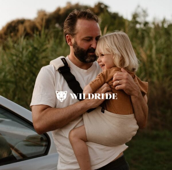 Autokreslini.lv | LINEN bērnu pārnēsāšanas soma krāsa Sand bilde #9