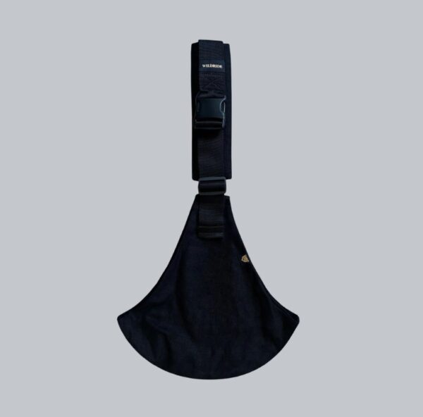 Autokreslini.lv | LINEN bērnu pārnēsāšanas soma krāsa Black bilde #3