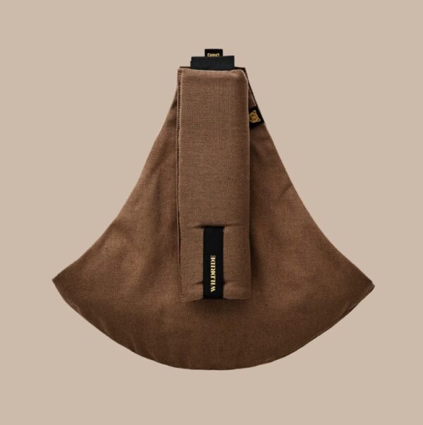 Autokreslini.lv | LINEN bērnu pārnēsāšanas soma krāsa Brown bilde #1