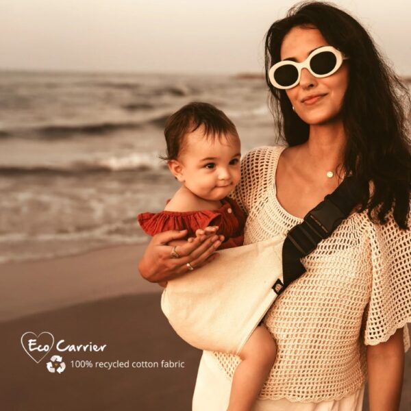 Autokreslini.lv | ECO bērnu pārnēsāšanas soma krāsa Eco carrier off-white bilde #11