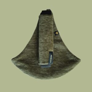 WILDRIDE RIB CORDUROY bērnu pārnēsāšanas soma krāsa Olive rib